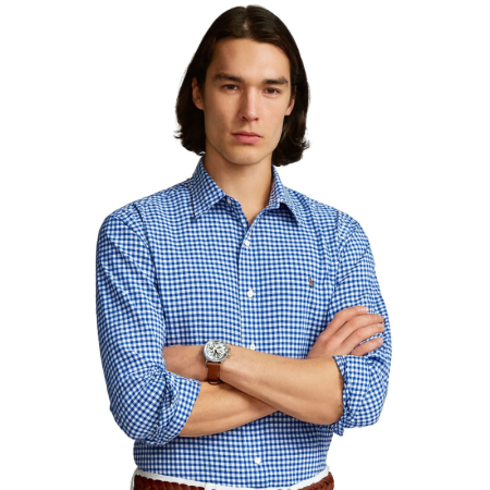 قميص Polo Ralph Lauren أزرق رجالي